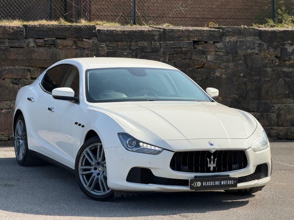 Maserati Ghibli 3.0D V6 Zf Euro 5 S S White