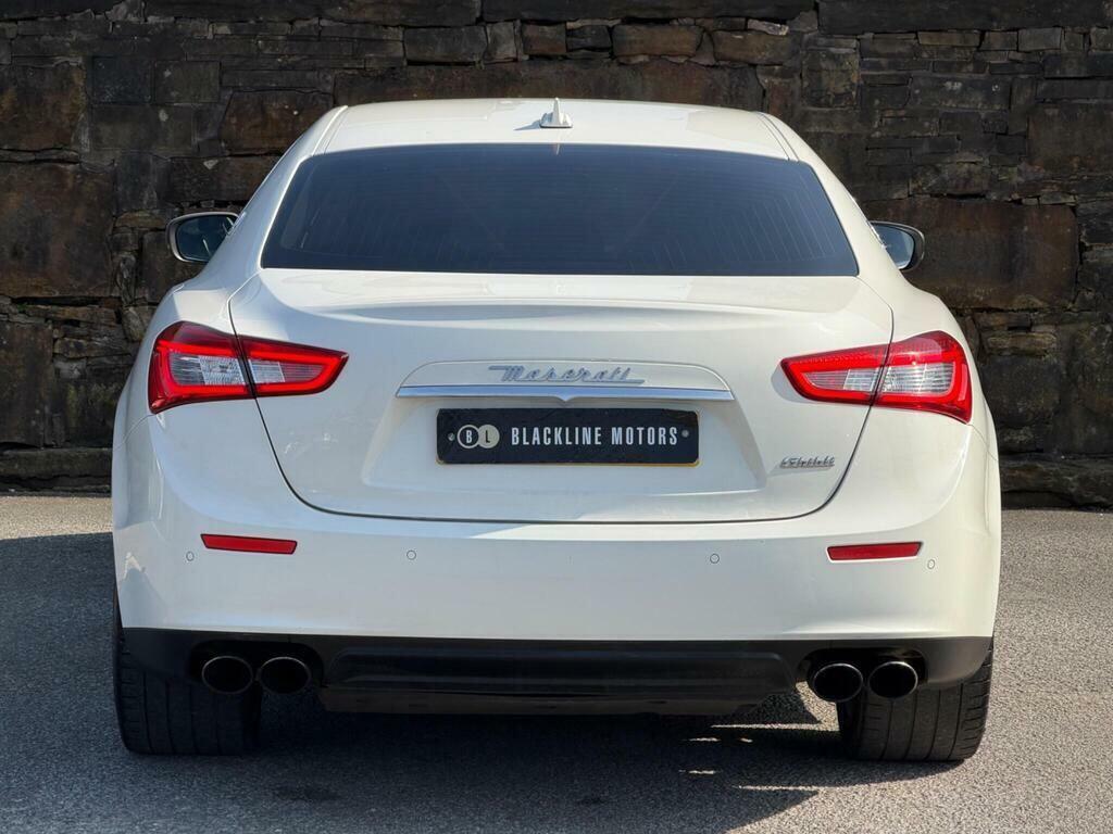 Maserati Ghibli 3.0D V6 Zf Euro 5 S S White #6