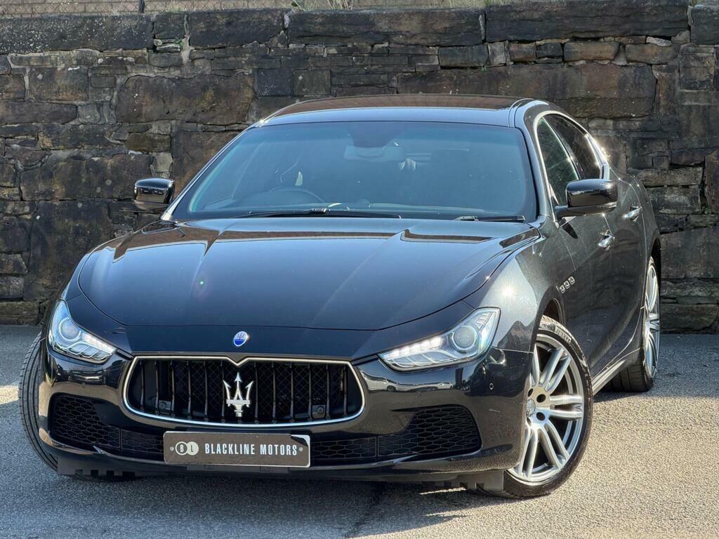 Maserati Ghibli 3.0 V6 Zf Euro 5 Black #3
