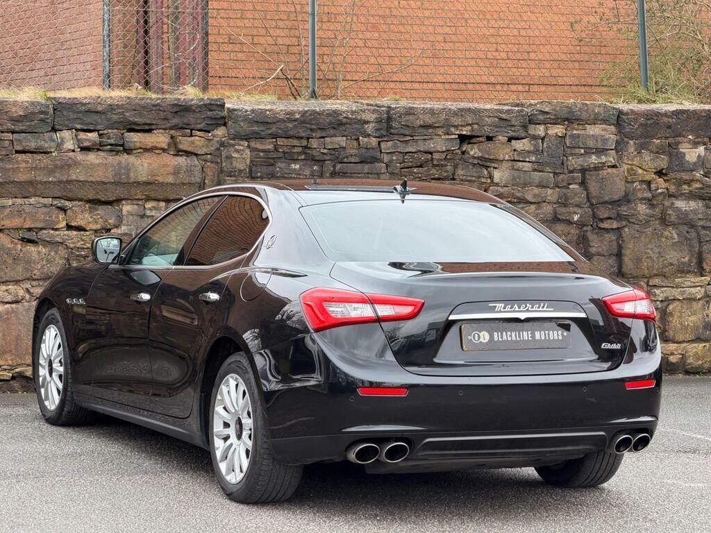 Maserati Ghibli 3.0D V6 Zf Euro 5 S S Black #4