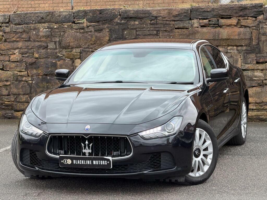 Maserati Ghibli 3.0D V6 Zf Euro 5 S S Black #3