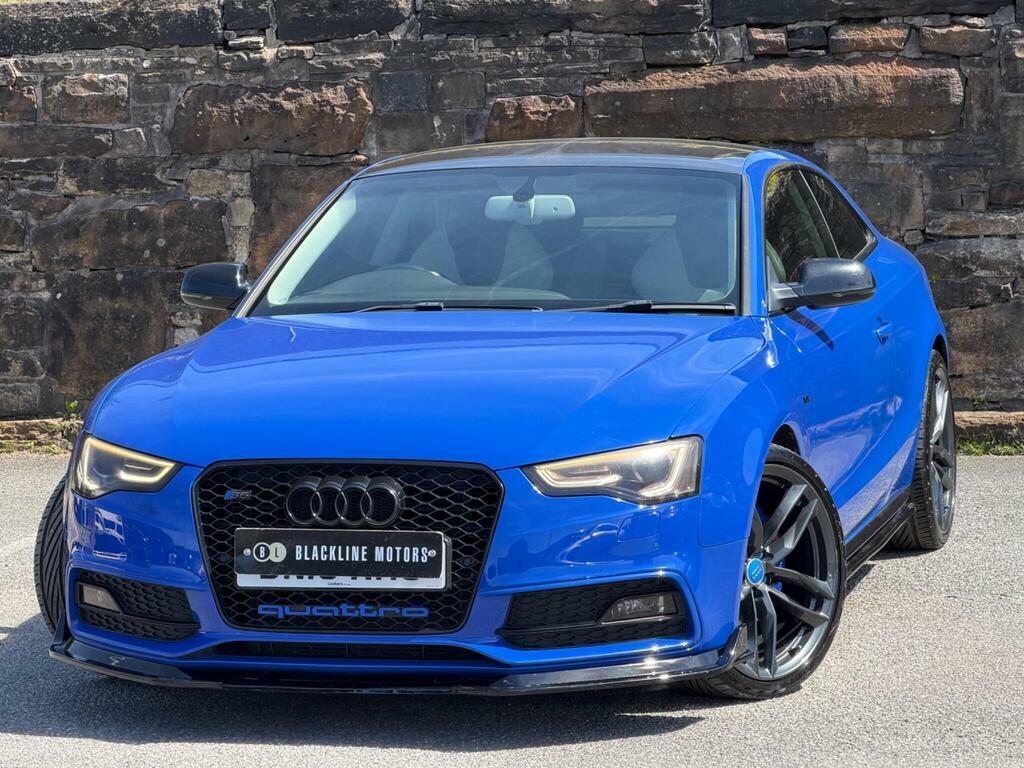 Audi S5 3.0 Tfsi V6 Black Edition S Tronic Quattro Euro 6 Blue #3