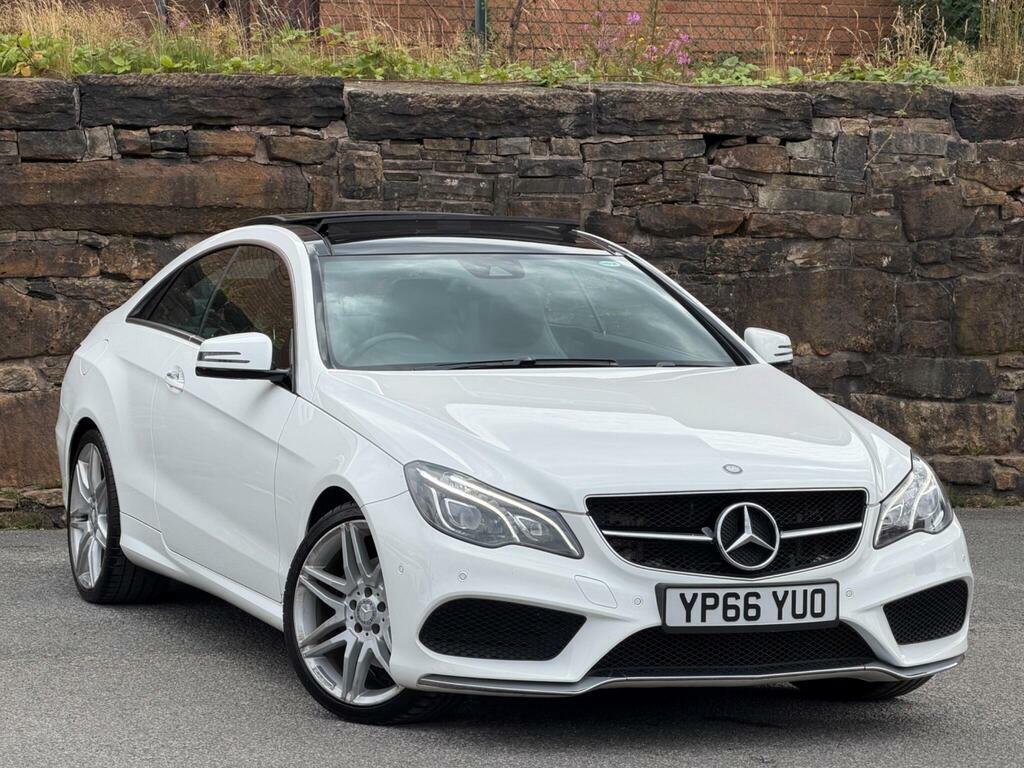Mercedes-Benz E Class 3.0 E350d V6 Amg Line Edition Premium G-tronic White