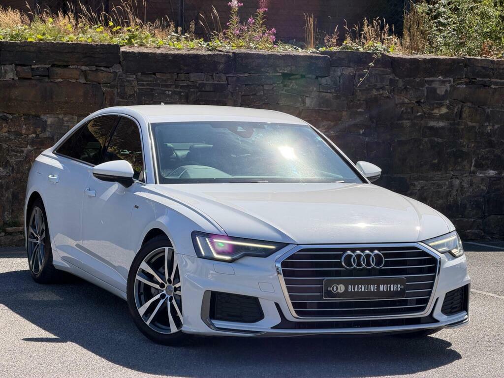Audi A6 Saloon 2.0 Tdi 40 S Line S Tronic Euro 6 S S White