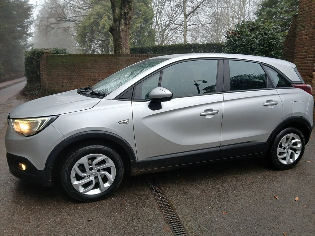 Vauxhall Crossland X 1.6 Turbo D Ecotec Se Startstop Euro 6 Silver