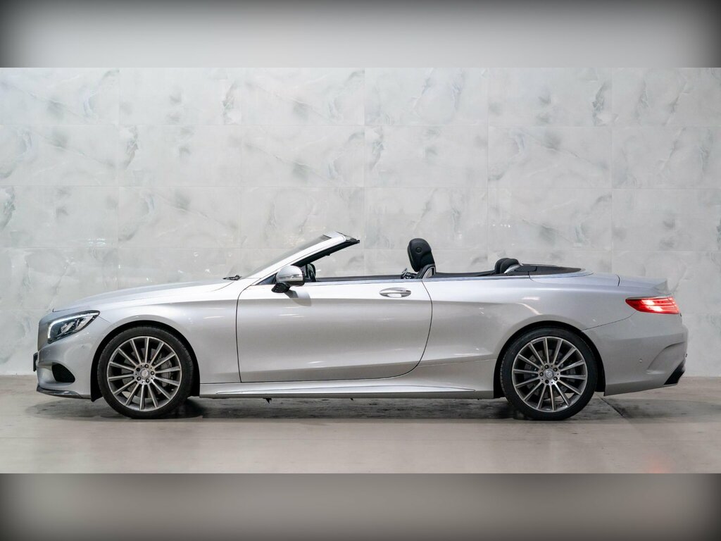 Mercedes-Benz S Class 4.7 S500 V8 Amg Line Premium Cabriolet G-tronic Silver #4