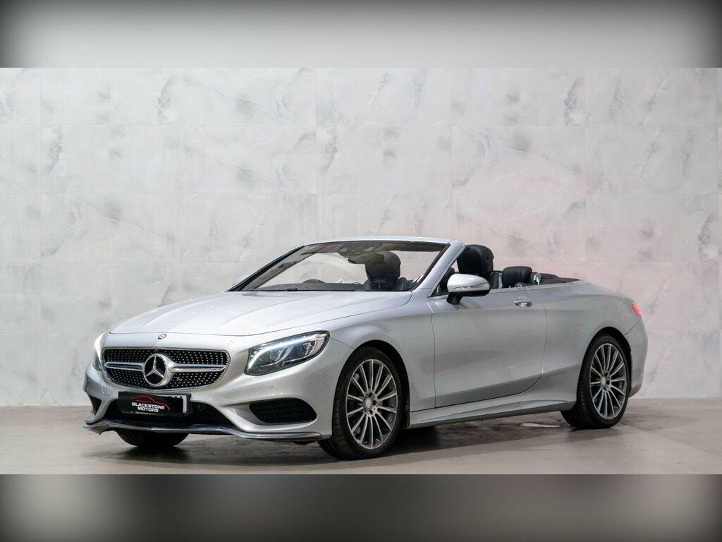 Mercedes-Benz S Class 4.7 S500 V8 Amg Line Premium Cabriolet G-tronic Silver #3