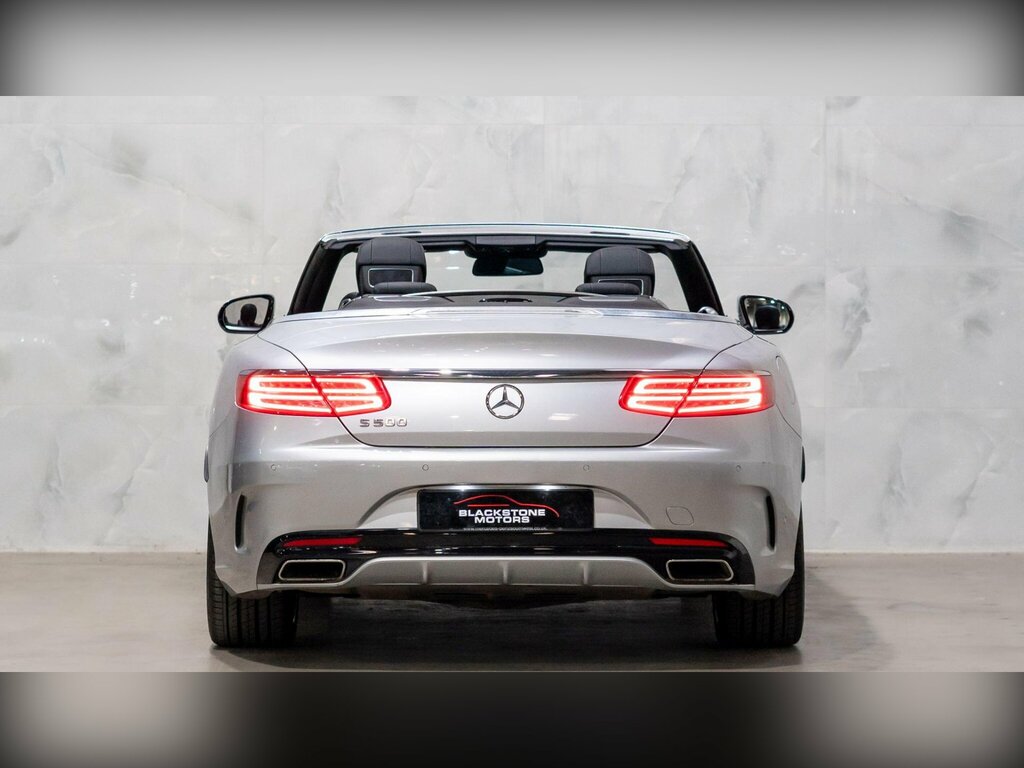 Mercedes-Benz S Class 4.7 S500 V8 Amg Line Premium Cabriolet G-tronic Silver #6