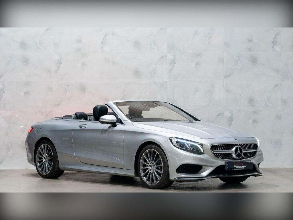 Mercedes-Benz S Class 4.7 S500 V8 Amg Line Premium Cabriolet G-tronic Silver