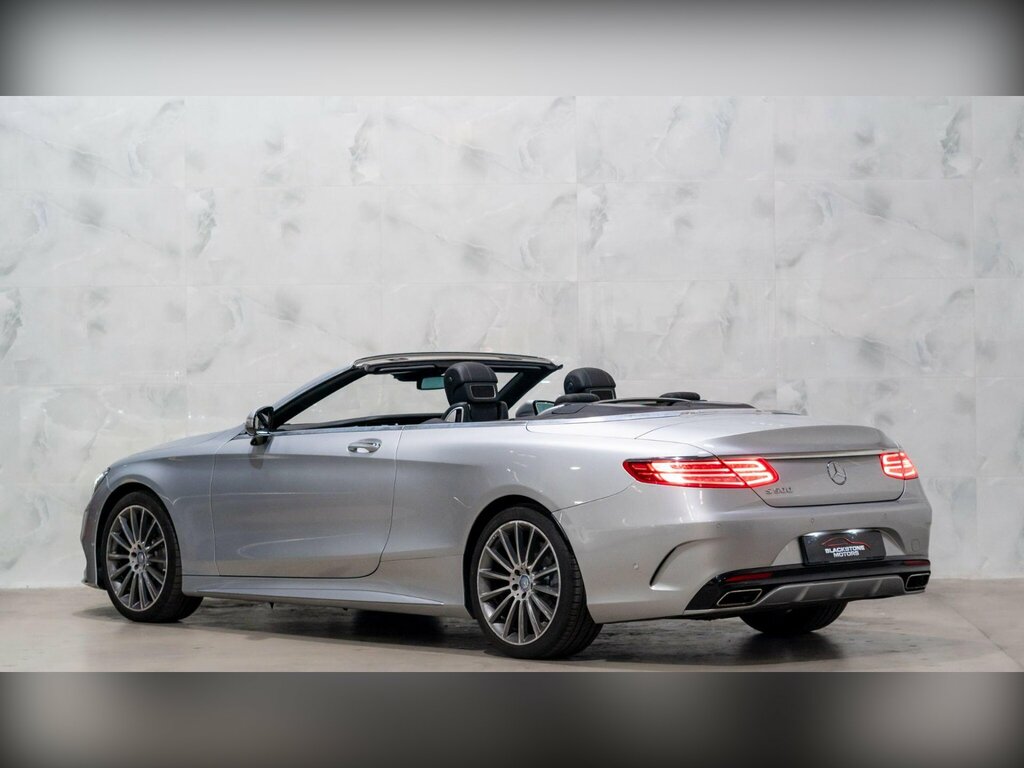 Mercedes-Benz S Class 4.7 S500 V8 Amg Line Premium Cabriolet G-tronic Silver #5