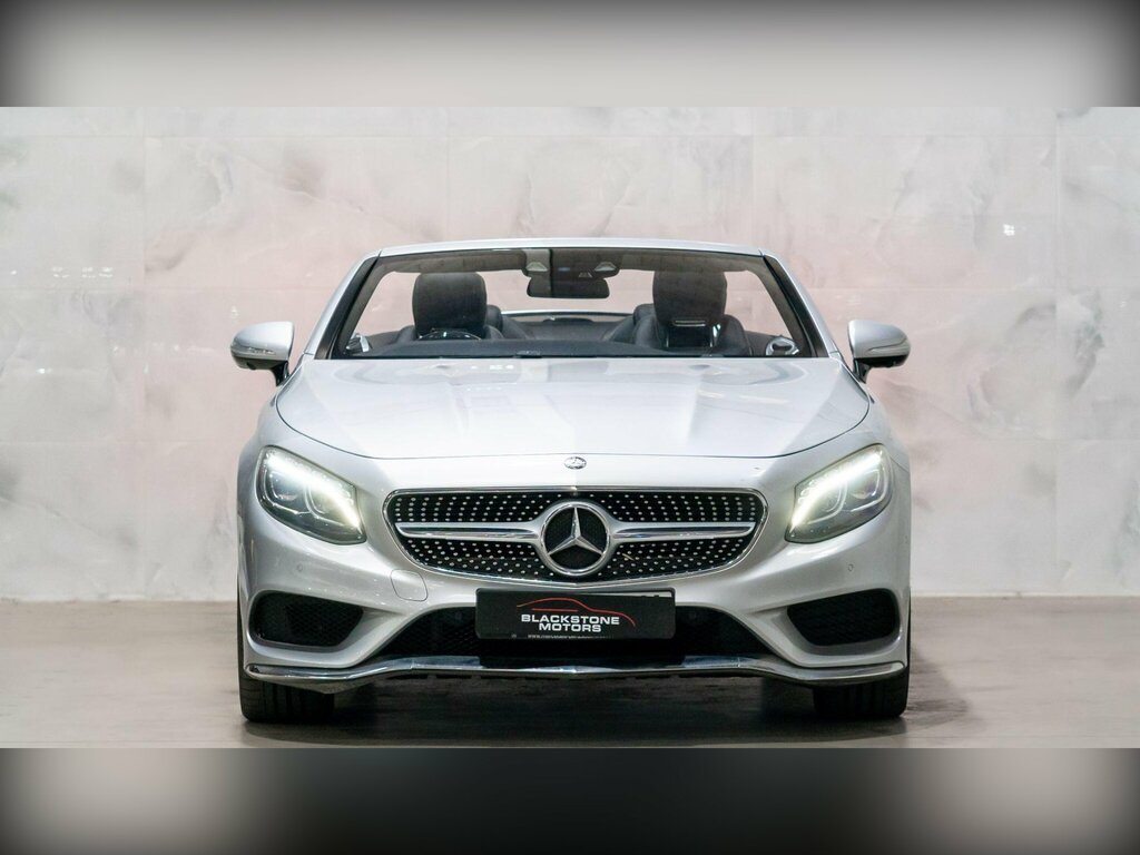 Mercedes-Benz S Class 4.7 S500 V8 Amg Line Premium Cabriolet G-tronic Silver #2