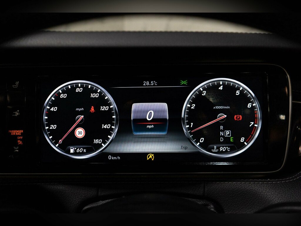Mercedes-Benz S Class S350d L Amg Line 9G-tronic Silver #30