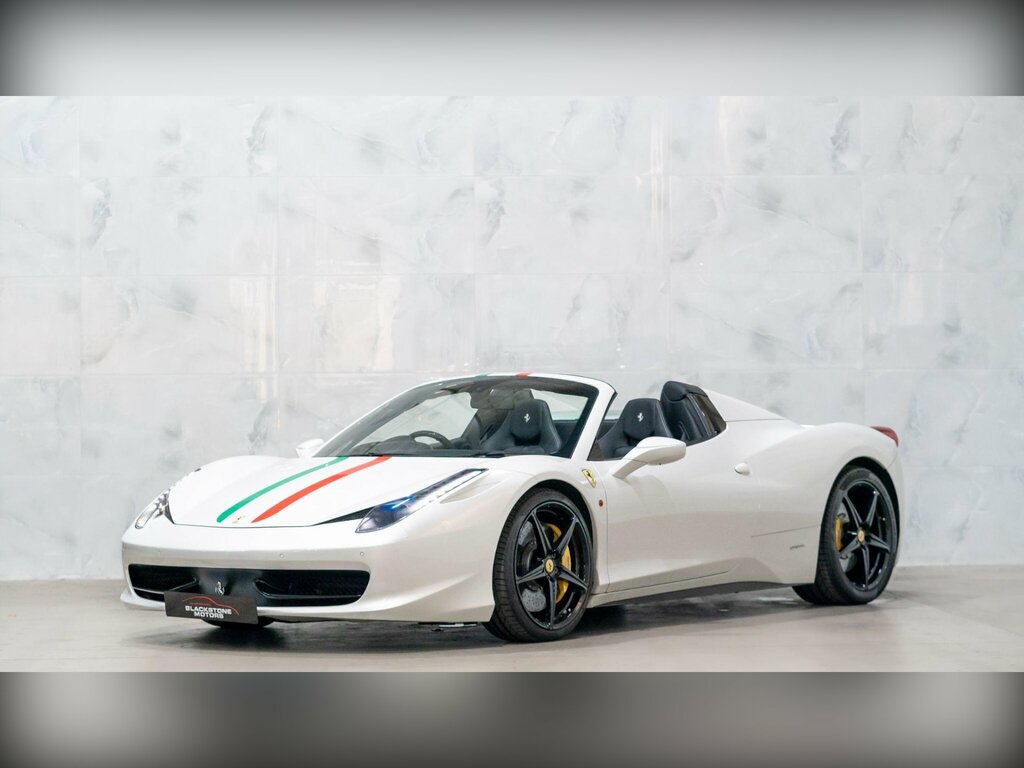 Ferrari 458 4.5 Spider F1 Dct Euro 5 White #3