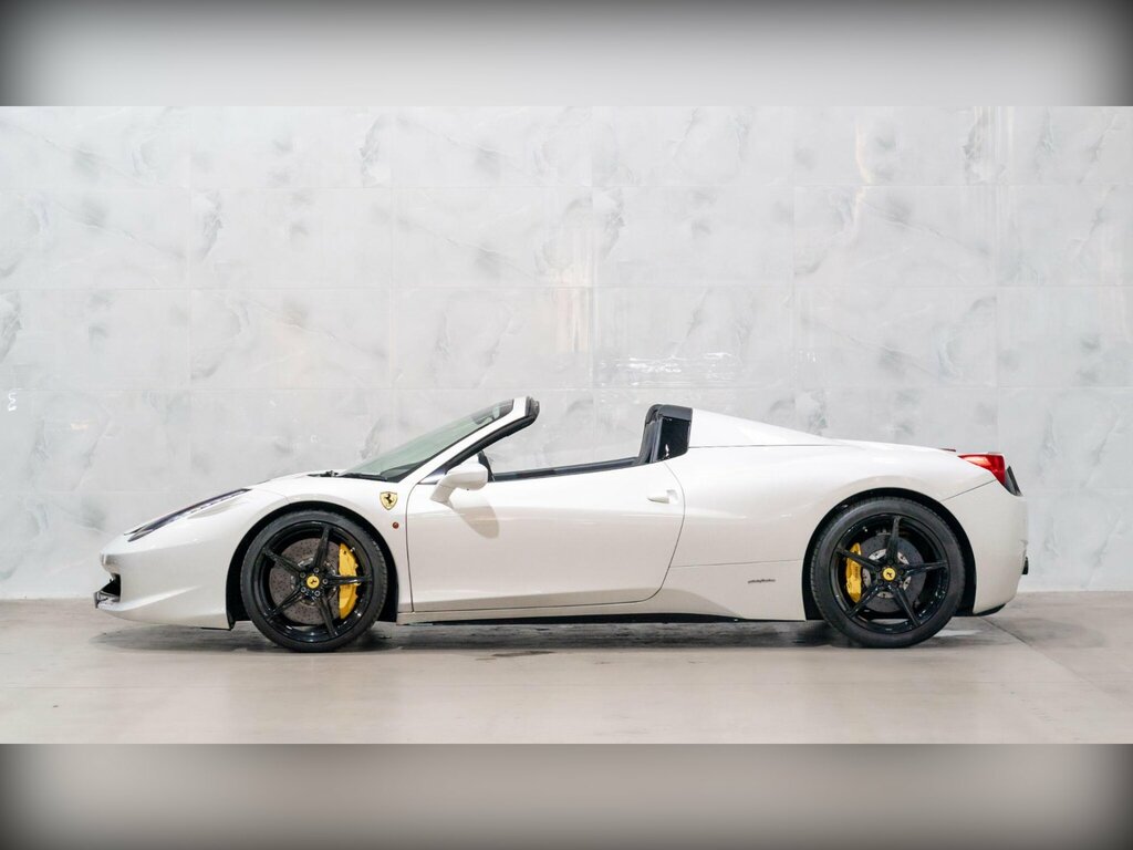 Ferrari 458 4.5 Spider F1 Dct Euro 5 White #4