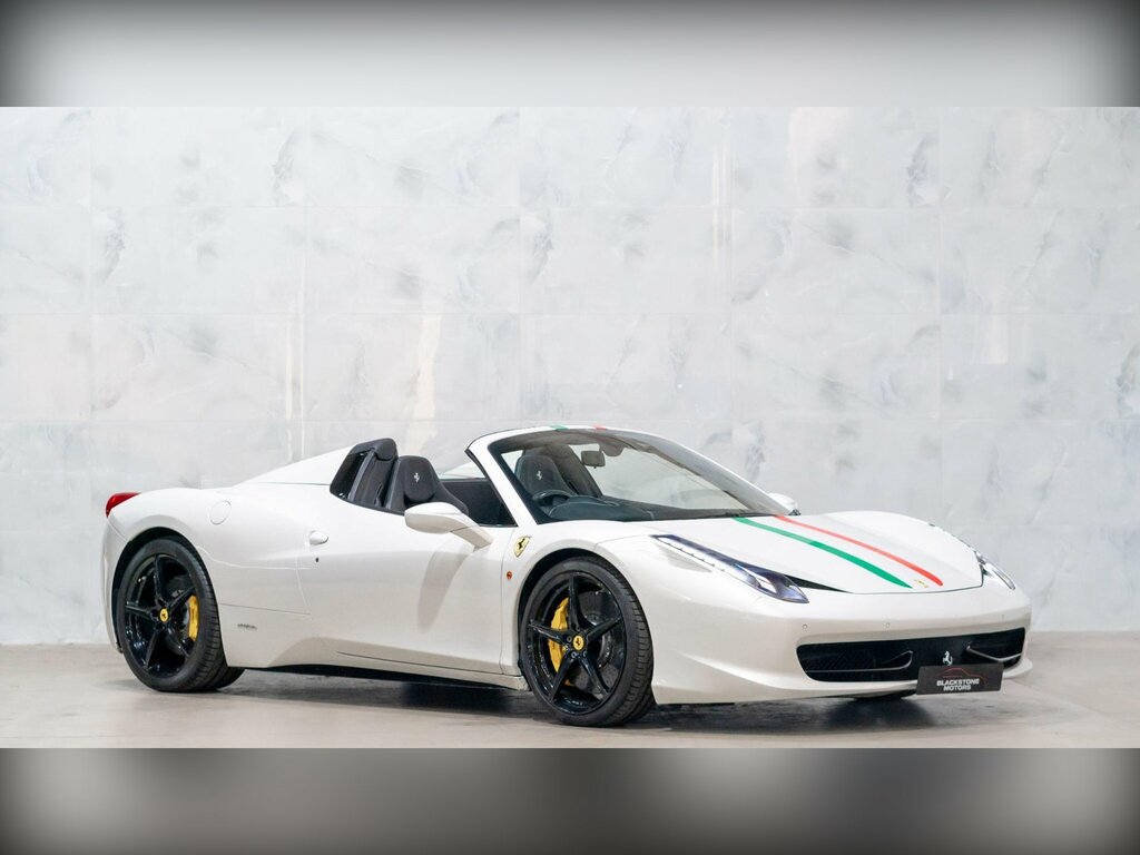 Ferrari 458 4.5 Spider F1 Dct Euro 5 White