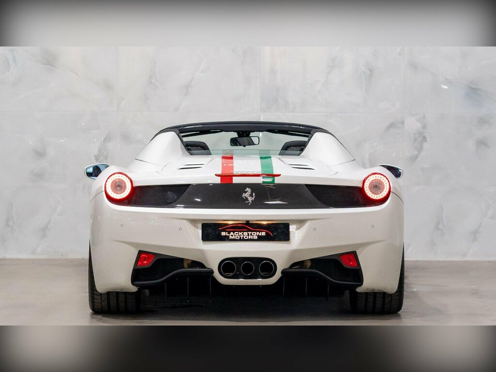 Ferrari 458 4.5 Spider F1 Dct Euro 5 White #6