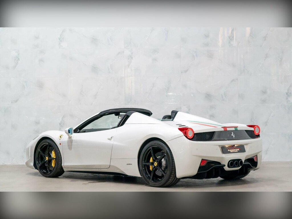 Ferrari 458 4.5 Spider F1 Dct Euro 5 White #5