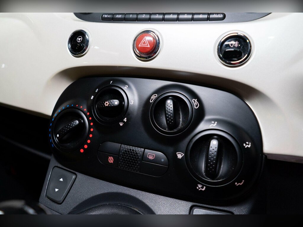 Fiat 500 1.2 Lounge Euro 6 Ss White #12