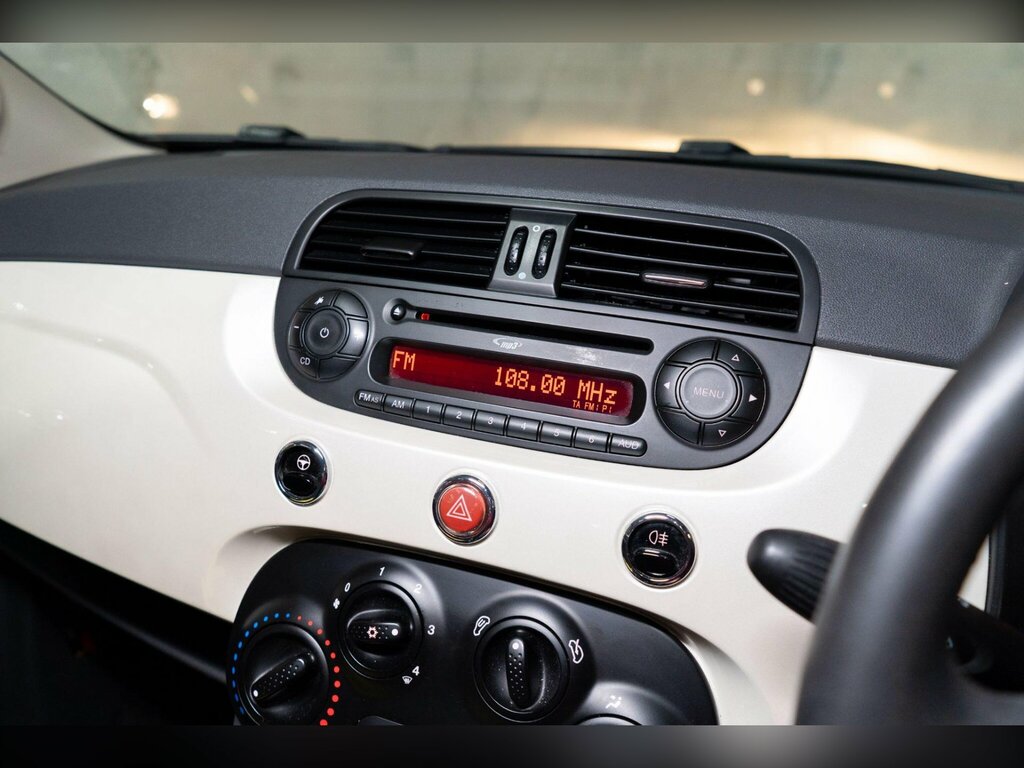 Fiat 500 1.2 Lounge Euro 6 Ss White #11