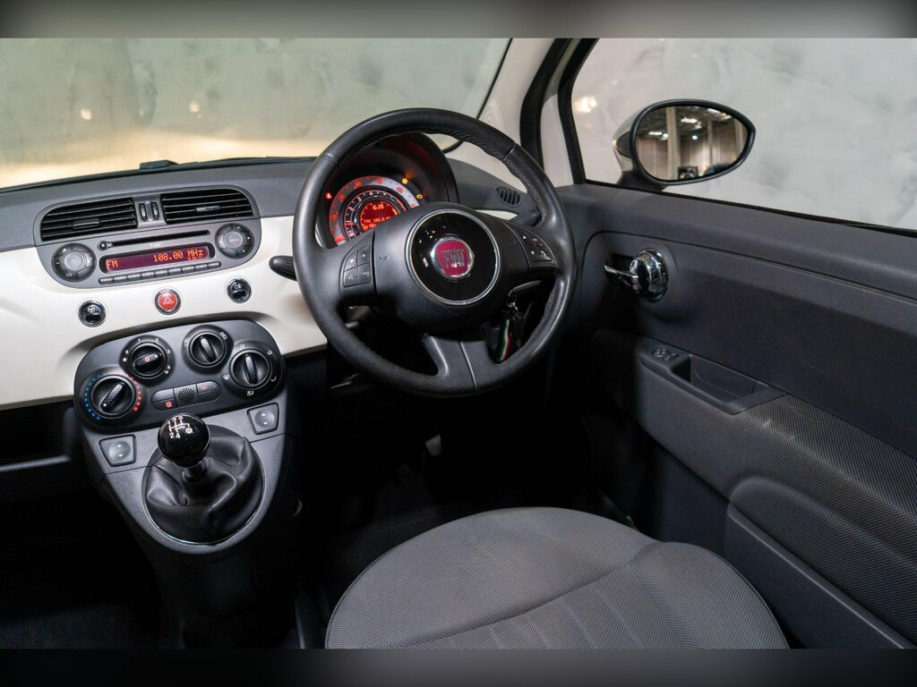 Fiat 500 1.2 Lounge Euro 6 Ss White #17