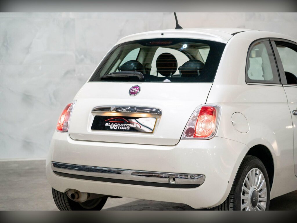 Fiat 500 1.2 Lounge Euro 6 Ss White #10