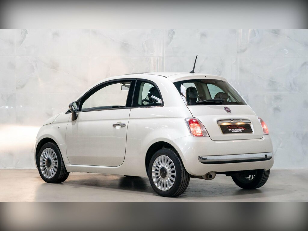 Fiat 500 1.2 Lounge Euro 6 Ss White #5