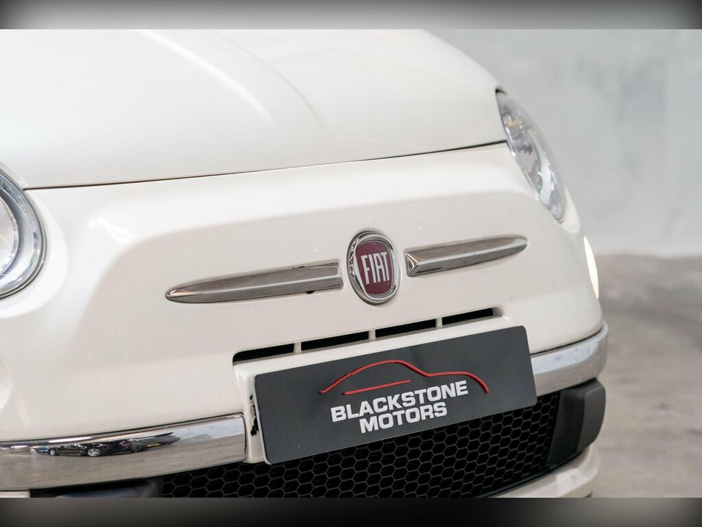 Fiat 500 1.2 Lounge Euro 6 Ss White #28