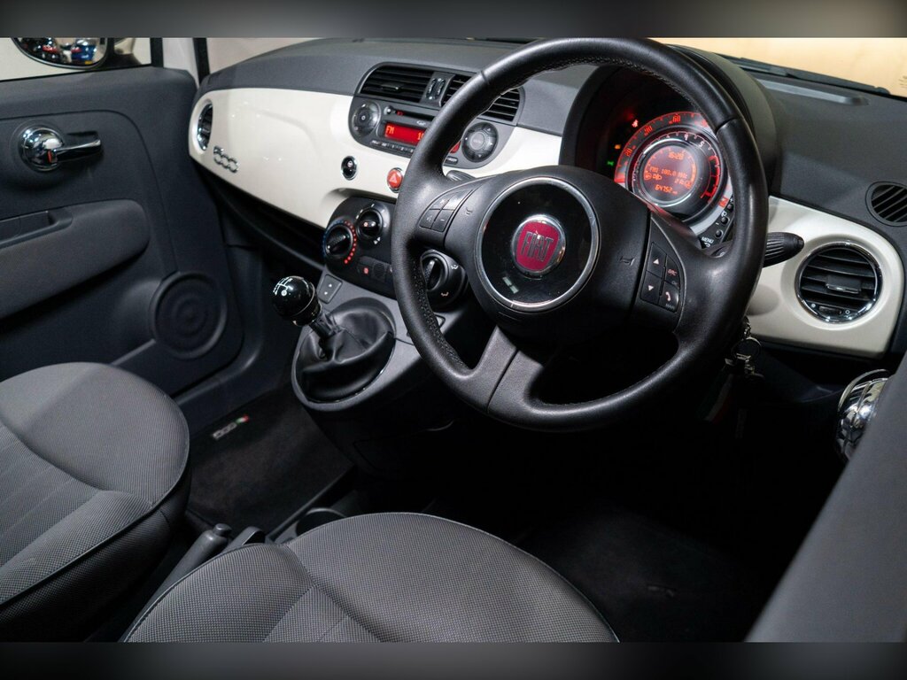 Fiat 500 1.2 Lounge Euro 6 Ss White #18