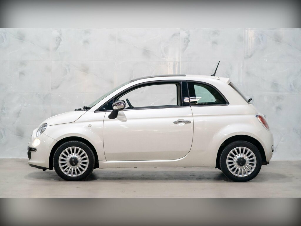 Fiat 500 1.2 Lounge Euro 6 Ss White #4