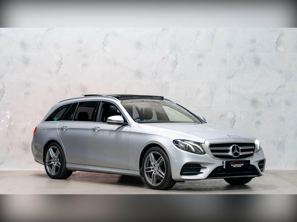 Mercedes-Benz E Class 2.0 E220d Amg Line Premium G-tronic Euro 6 Ss Silver