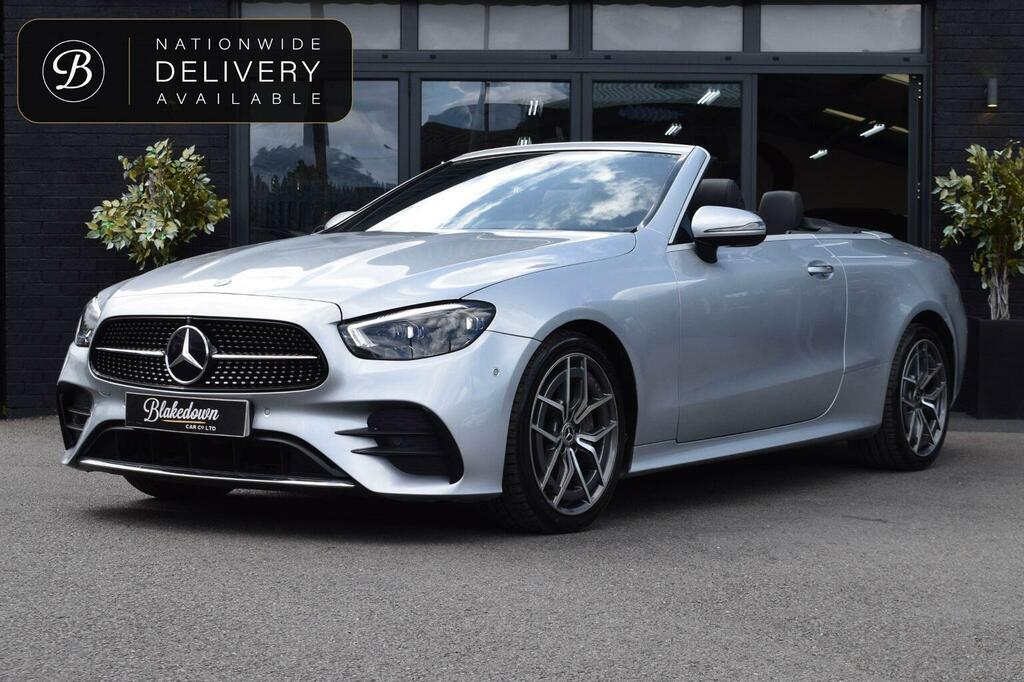 Mercedes-Benz E Class Convertible 2.0 E300h Mhev Amg Line Premium Cabr Silver