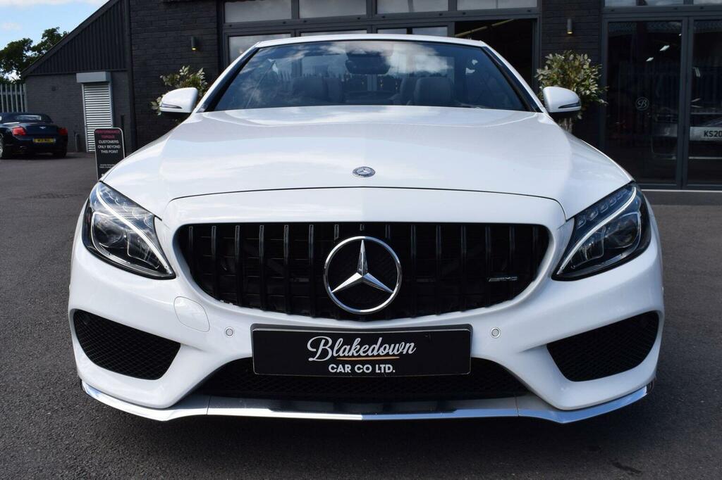Mercedes-Benz C Class Convertible 2.1 C220d Amg Line Cabriolet G-tronic KP17EBO White #2