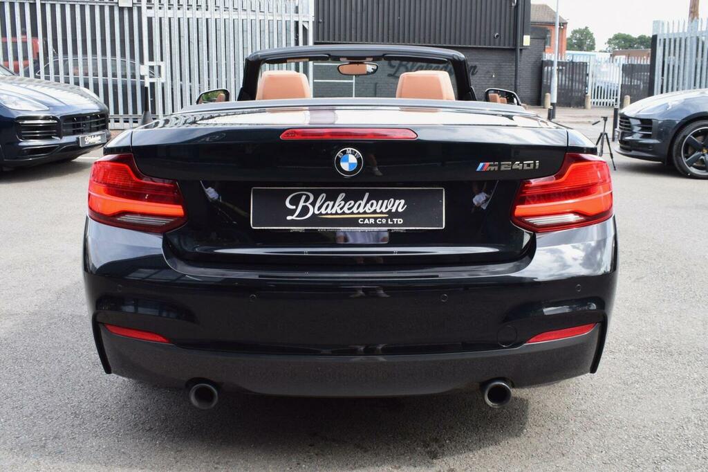 BMW 2 Series Convertible 3.0 M240i Euro 6 Ss 2018 Black #5