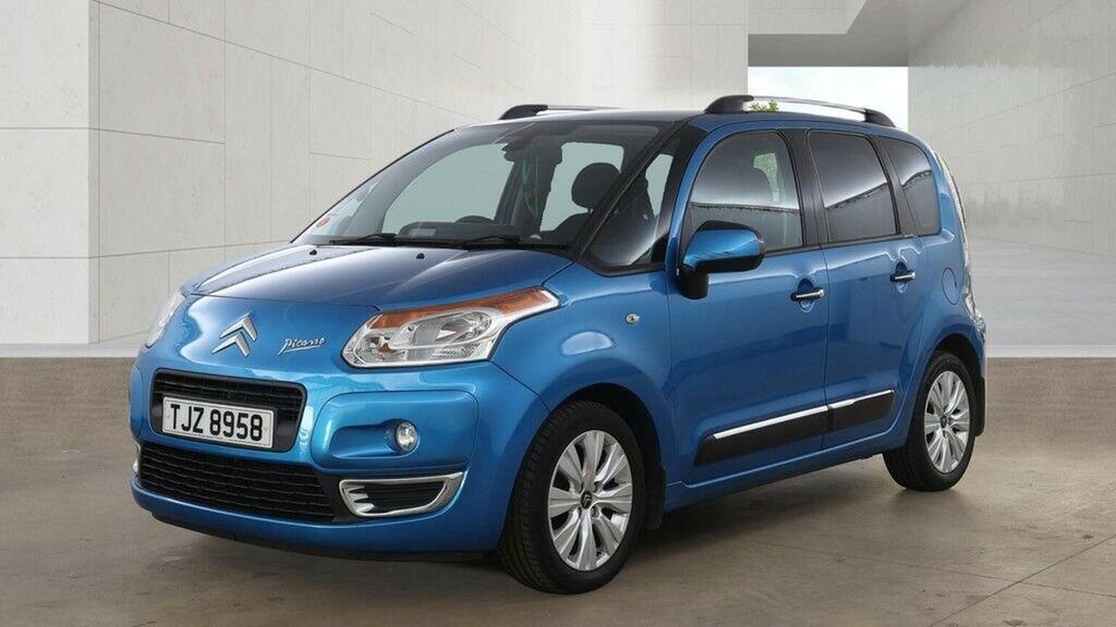 Citroen C3 Picasso 1.6 Hdi Exclusive Euro 5 2012 Blue