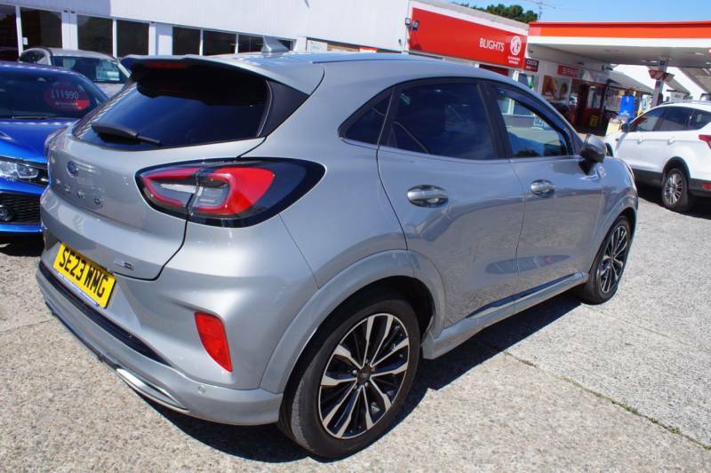 Ford Puma 1.0 Ecoboost Hybrid Mhev 155 St-line Vignale Silver #6