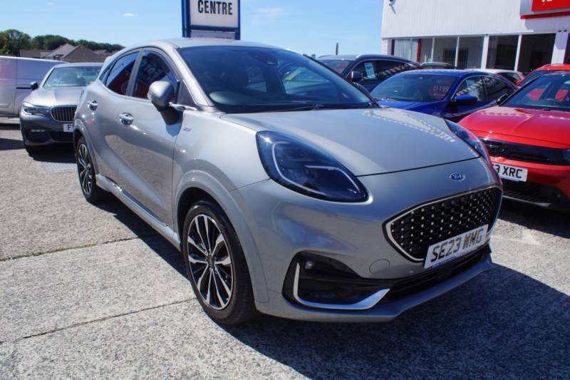 Ford Puma 1.0 Ecoboost Hybrid Mhev 155 St-line Vignale Silver