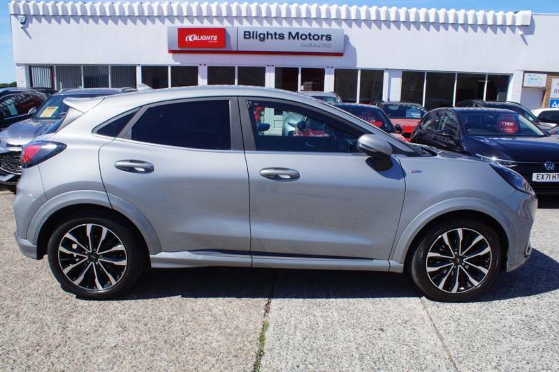 Ford Puma 1.0 Ecoboost Hybrid Mhev 155 St-line Vignale Silver #5