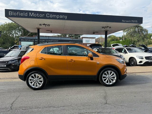 Vauxhall Mokka X 1.6 Cdti Ecotec D Griffin Suv Eu EA69WGW Orange #4