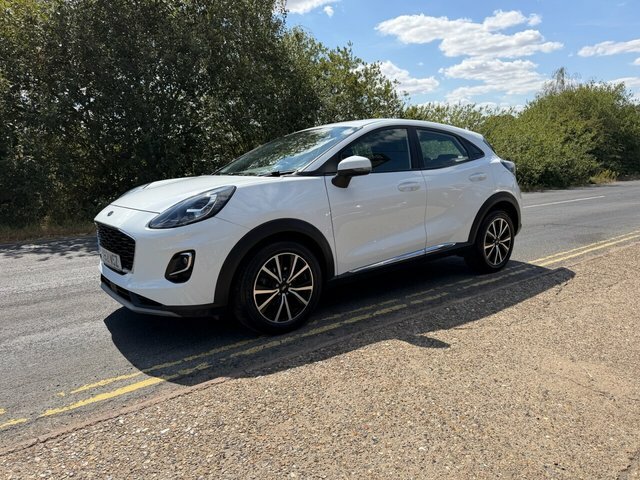 Ford Puma 1.0T Ecoboost Mhev Titanium Suv White