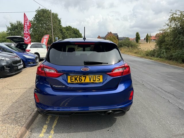 Ford Fiesta 1.0T Ecoboost St-line X Hatchback Manua EK67VUS Blue #6
