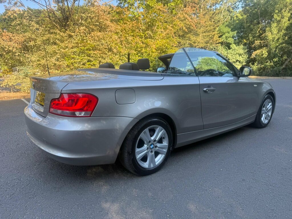 BMW 1 Series 2.0 118I Se Convertible Euro 5 GL62ZHF Silver #3
