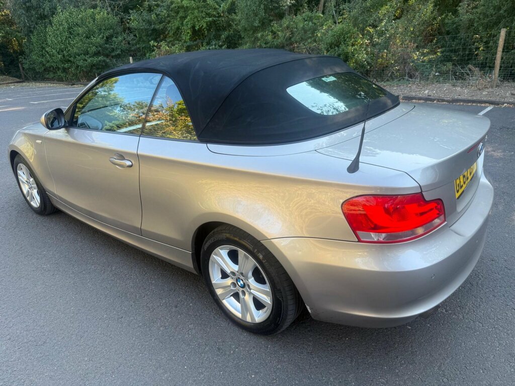 BMW 1 Series 2.0 118I Se Convertible Euro 5 GL62ZHF Silver #6