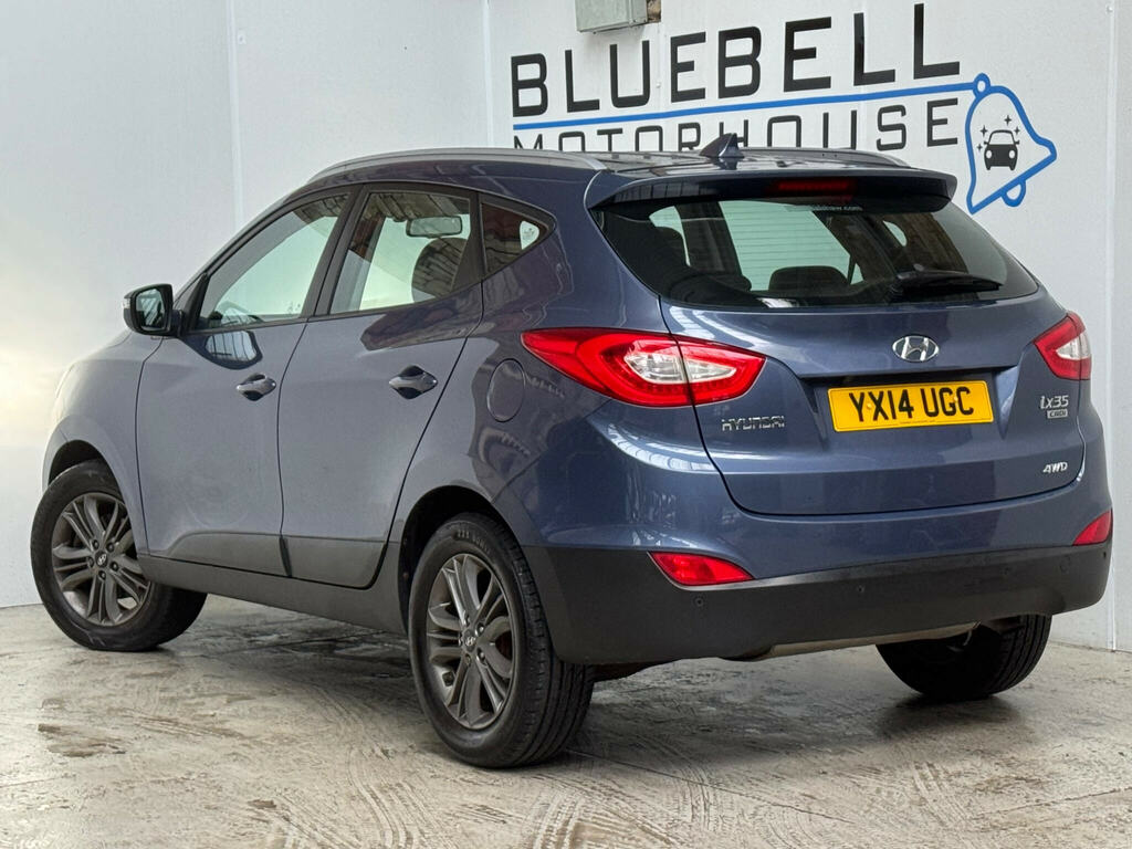 Hyundai Ix35 2.0 Crdi Se 4Wd Euro 5 Nav Blue #4