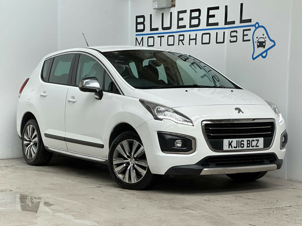 Peugeot 3008 1.6 Bluehdi Active Euro 6 Ss KJ16BCZ White