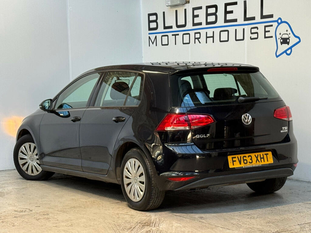 Volkswagen Golf 1.2 Tsi Bluemotion Tech S Euro 5 Ss Black #4