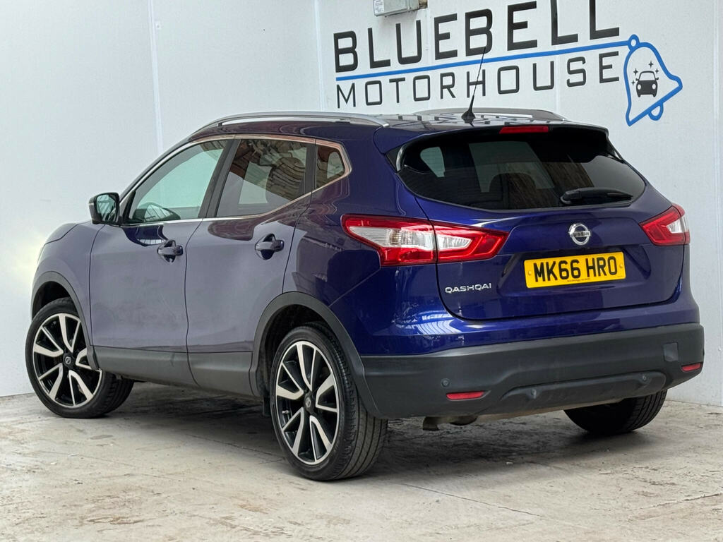 Nissan Qashqai 1.2 Dig-t Tekna 2Wd Euro 6 Ss MK66HRO Blue #4