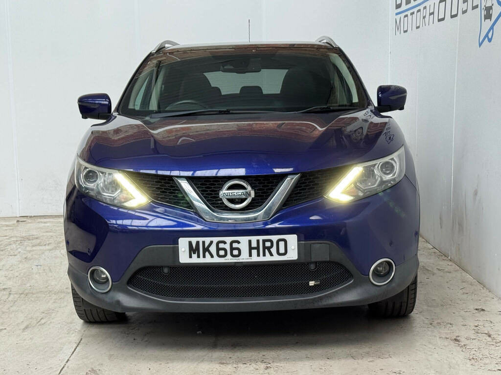 Nissan Qashqai 1.2 Dig-t Tekna 2Wd Euro 6 Ss MK66HRO Blue #2