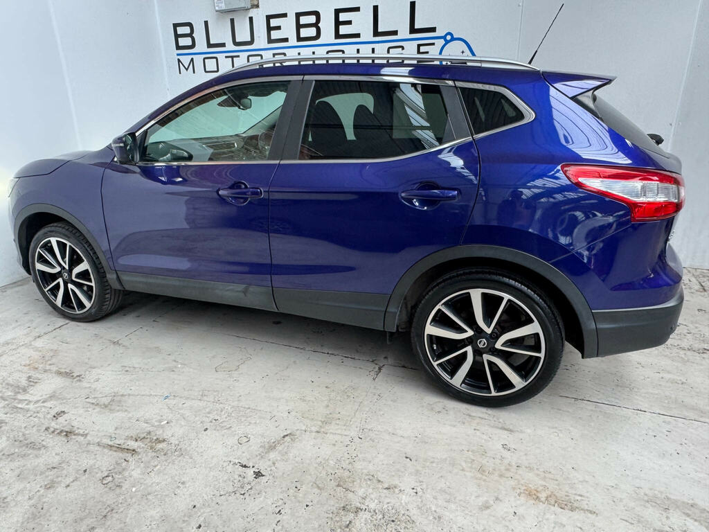 Nissan Qashqai 1.2 Dig-t Tekna 2Wd Euro 6 Ss MK66HRO Blue #6
