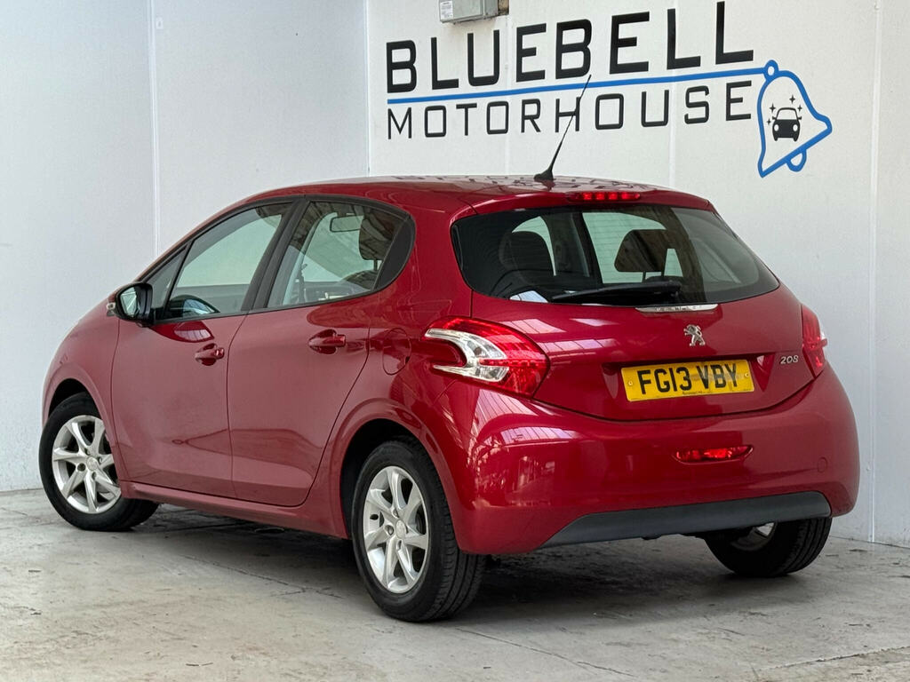 Peugeot 208 1.4 Hdi Active Euro 5 FG13VBY Red #4