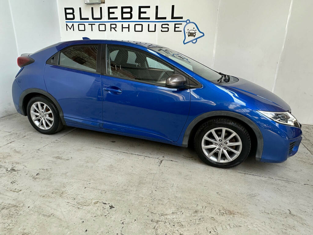Honda Civic 1.4 I-vtec S Euro 6 Ss Blue #6